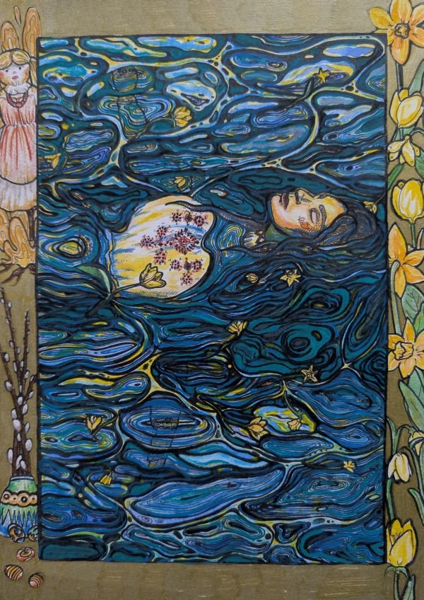 Roma Kończak's illustration "Marzanna"